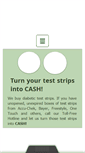 Mobile Screenshot of cash4teststrips.com
